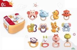 Juego de 12 sonajeros en maletín