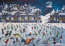 Puzzle Baile sobre hielo 2000 piezas