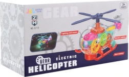 Helicóptero de colores a pilas