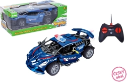 Coche RC de Policía a Control Remoto con Efecto de Humo