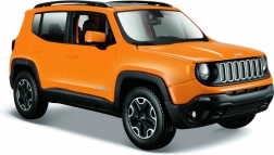 Modelo metálico JEEP Renegade naranja 1:24