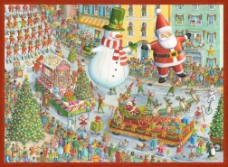 Puzzle Ravensburger Se acercan las Navidades, 500 piezas