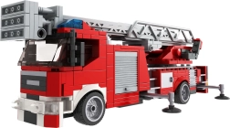 Brixies Plus camión de bomberos con escalera giratoria