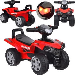 Quad infantil Goodyear con música y luces