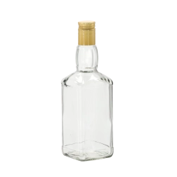 Botella de vidrio Daniels 500 ml con cierre de rosca