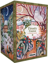 Puzzle Gibsons Fauna helada 3×500 piezas