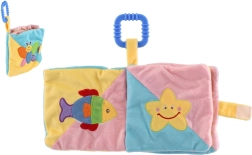 Libro colgante de tela suave para bebés