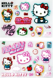Pegatinas 3D HELLO KITTY – set de 32 uds