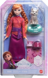 Muñeca DISNEY FROZEN Anna con lobito y accesorios