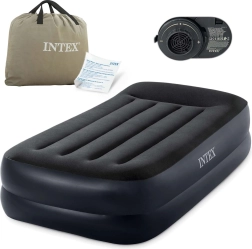 Colchón inflable 191 × 99 × 42 cm con bomba eléctrica integrada Intex