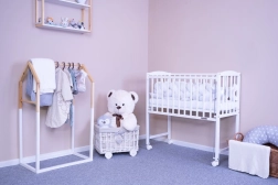 Cuna colecho infantil New Baby Mateo 90 × 40 cm blanca