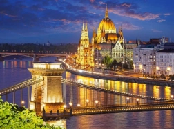 Puzle de 2000 piezas – Budapest al atardecer