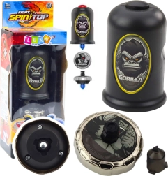 Set Lanzador con Disco Volador Gorila Negro