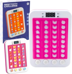 Juego electrónico Ritmo de frutas Luces Sonidos Rosa