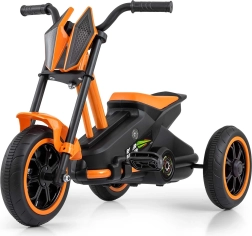 Milly Mally motokart a pedales Rider naranja