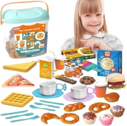 Woopie set del pequeño pastelero – dulces y postres en cubo, 40 piezas
