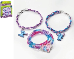 set creativo para hacer pulseras con el personaje STITCH