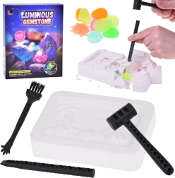 Set arqueológico con piedras fluorescentes Jokomisiada