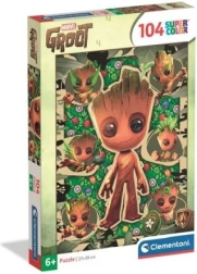 Puzzle Clementoni de 104 piezas Marvel Groot
