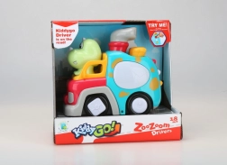 Kiddy go! cochecito con dinosaurio con luces y sonidos