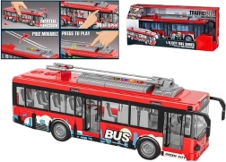 Autobús urbano 1:16 con luces, sonidos y puertas que se abren