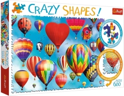 Puzzle 600 Crazy Shapes Globos de colores