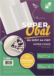 Superfunda para cuadernos transparente A4