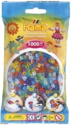 Cuentas para planchar Hama MIDI con brillo, 1000 uds