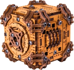 Cubo de rompecabezas de escape de madera Tesserakt WOODEN CITY (195 piezas)