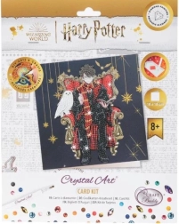 Crystal Art postal Harry Potter y Hedwig 18 × 18 cm