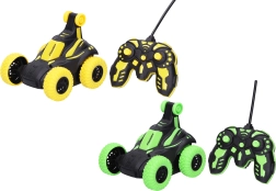 Coche RC a control remoto de 12 cm con efectos de luz