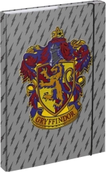 Baagl carpeta para cuadernos escolares A4 Harry Potter Gryffindor escudo