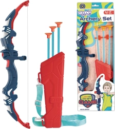 Arco infantil y carcaj con flechas con ventosas WOOPIE