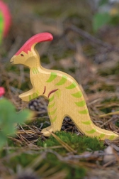 Holztiger parasaurolophus - 1 unidad