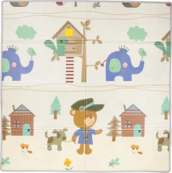 Alfombra de juego infantil 113 × 174 cm osito