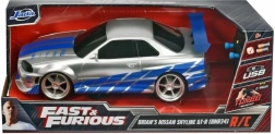 Modelo RC Nissan Skyline GT-R R34 1:16 – Fast & Furious de Jada Toys