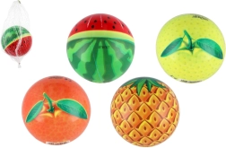 Pelota frutal de 11 cm en malla – 4 variantes