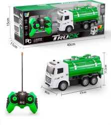 Cisterna RC con efectos de luz y sonido, 27 MHz