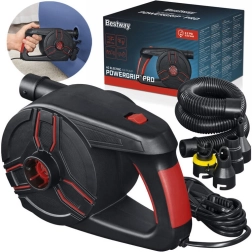 Bomba de aire eléctrica Bestway Powergrip Pro AC con 4 adaptadores