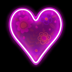 Luz LED de neón corazón 2Kids Toys