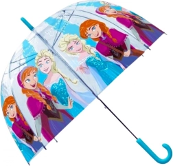 Paraguas manual infantil Frozen con Anna y Elsa