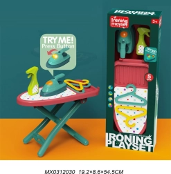 Set de planchado para niños con tabla y plancha