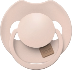 Chupete dinámico de silicona Lovi Prime 0–6 m, nude