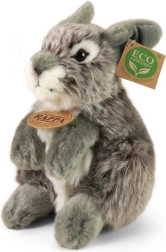 Conejito de peluche gris 20 cm eco friendly