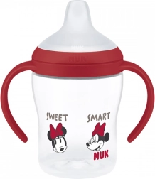 Biberón de aprendizaje NUK Perfect Match DISNEY Minnie, rojo, 150 ml
