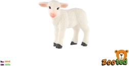 Figura de cordero de oveja doméstica Zooted de 5 cm