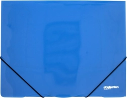 Carpeta con goma eCollection azul A4