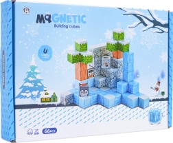 Construcción magnética 3D - 66 piezas