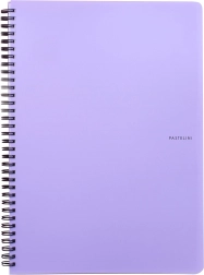 Bloc de espiral A5 PASTELINI morado