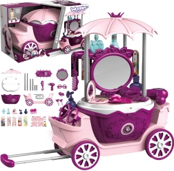 Woopie tocador infantil portátil 4 en 1 con ruedas, 31 accesorios